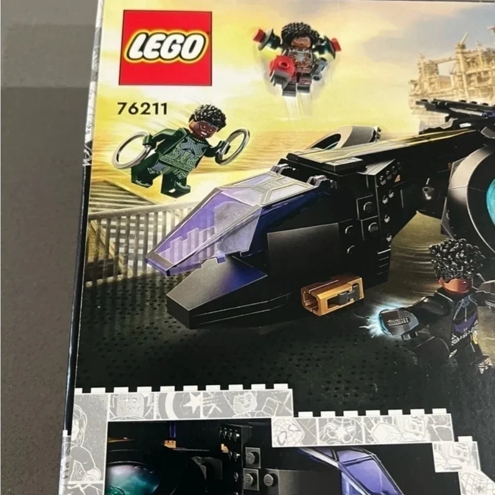 Retired LEGO Marvel Black Panther Shuri’s Sunbird 76211 –
